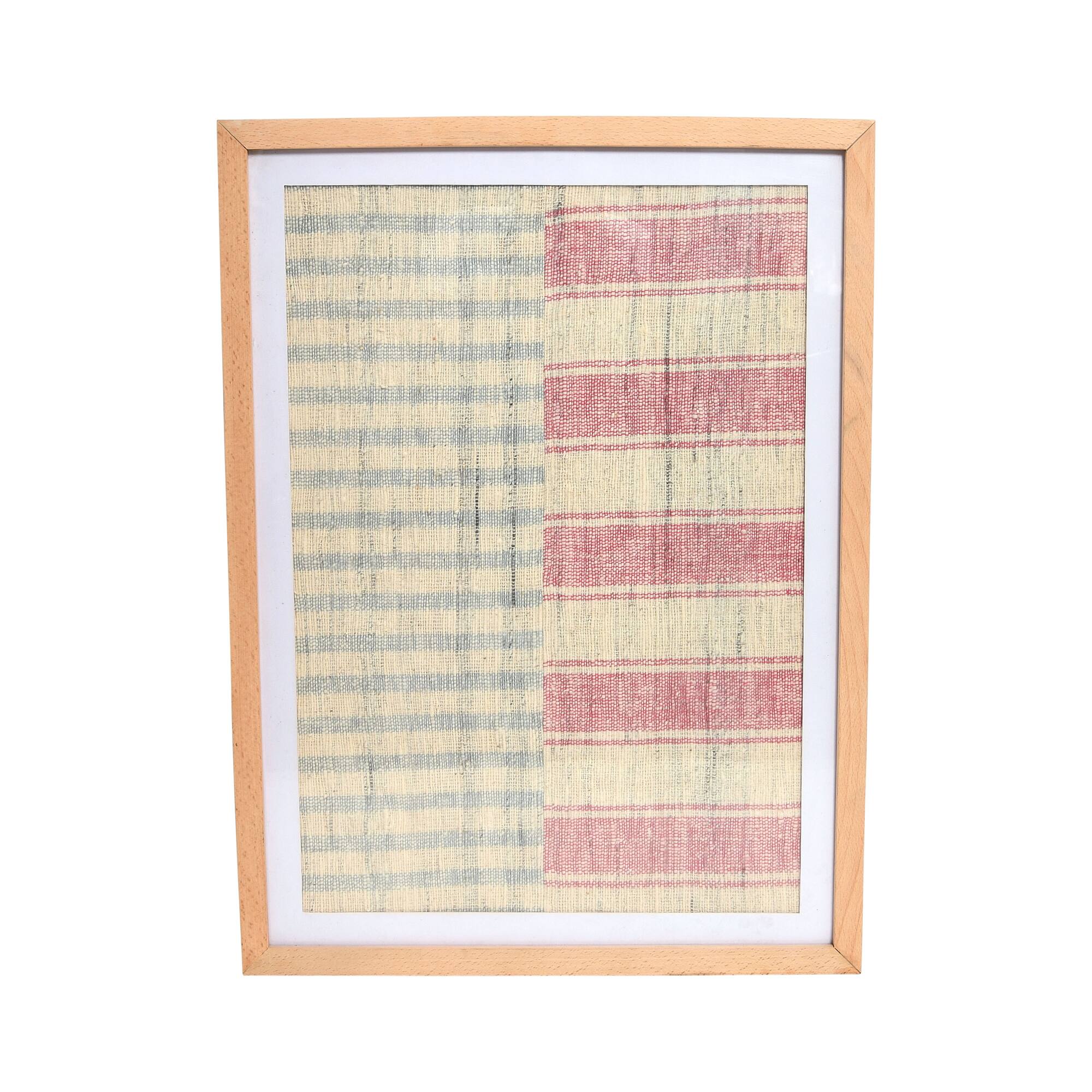 Hello Honey® Framed Bohemian Handwoven Cotton Wall Art